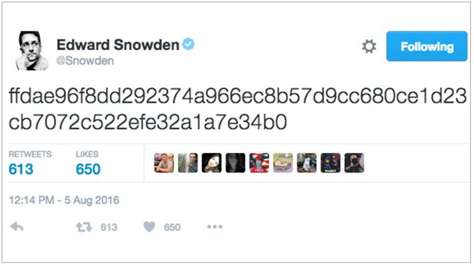 snowden private key