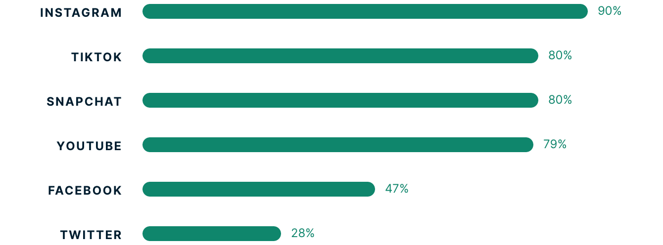 Gen Z Social Media Usage DE