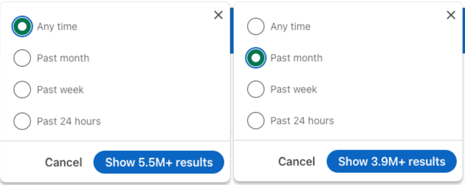 Op het moment van publiceren stonden er in de Verenigde Staten alleen al 1,6 miljoen vacatures op LinkedIn die ouder waren dan 30 dagen. Dat is een enorm aantal nepvacatures.