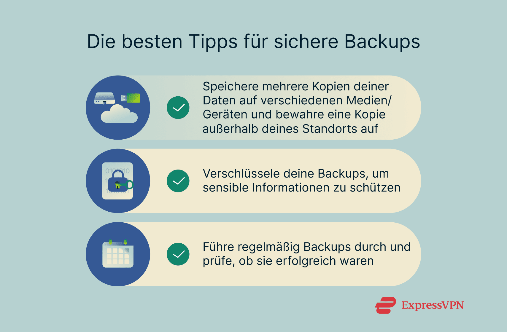 3 top tips to keep your backups secure.