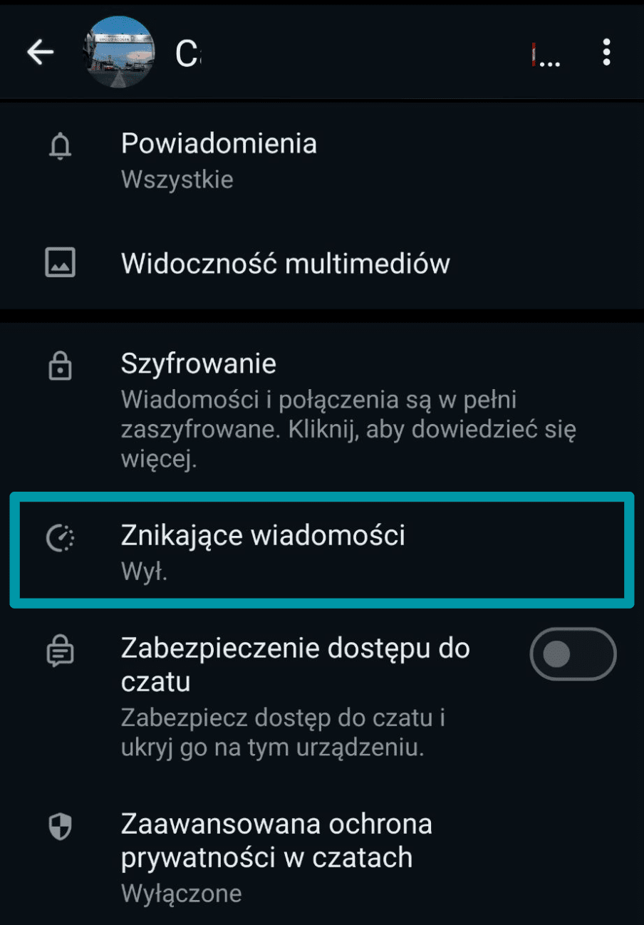 Tap Disappearing Messages Pl