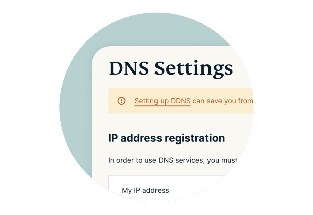 Register  your IP address Log in to your ExpressVPN account and navigate to the DNS settings page. Register your IP address so MediaStreamer reco...
